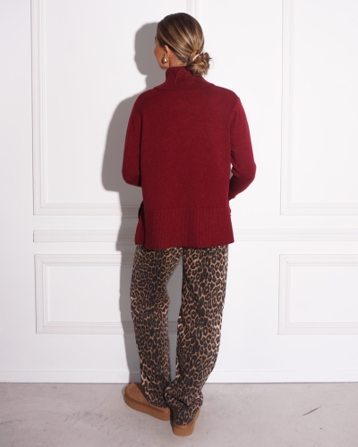 LEOPARD JEANS SIMONA