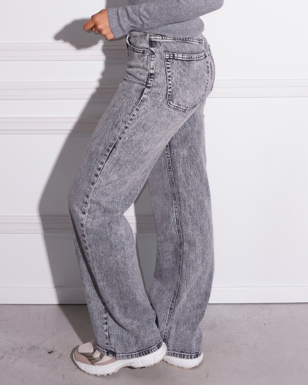 JEANS FREEK GRIJS
