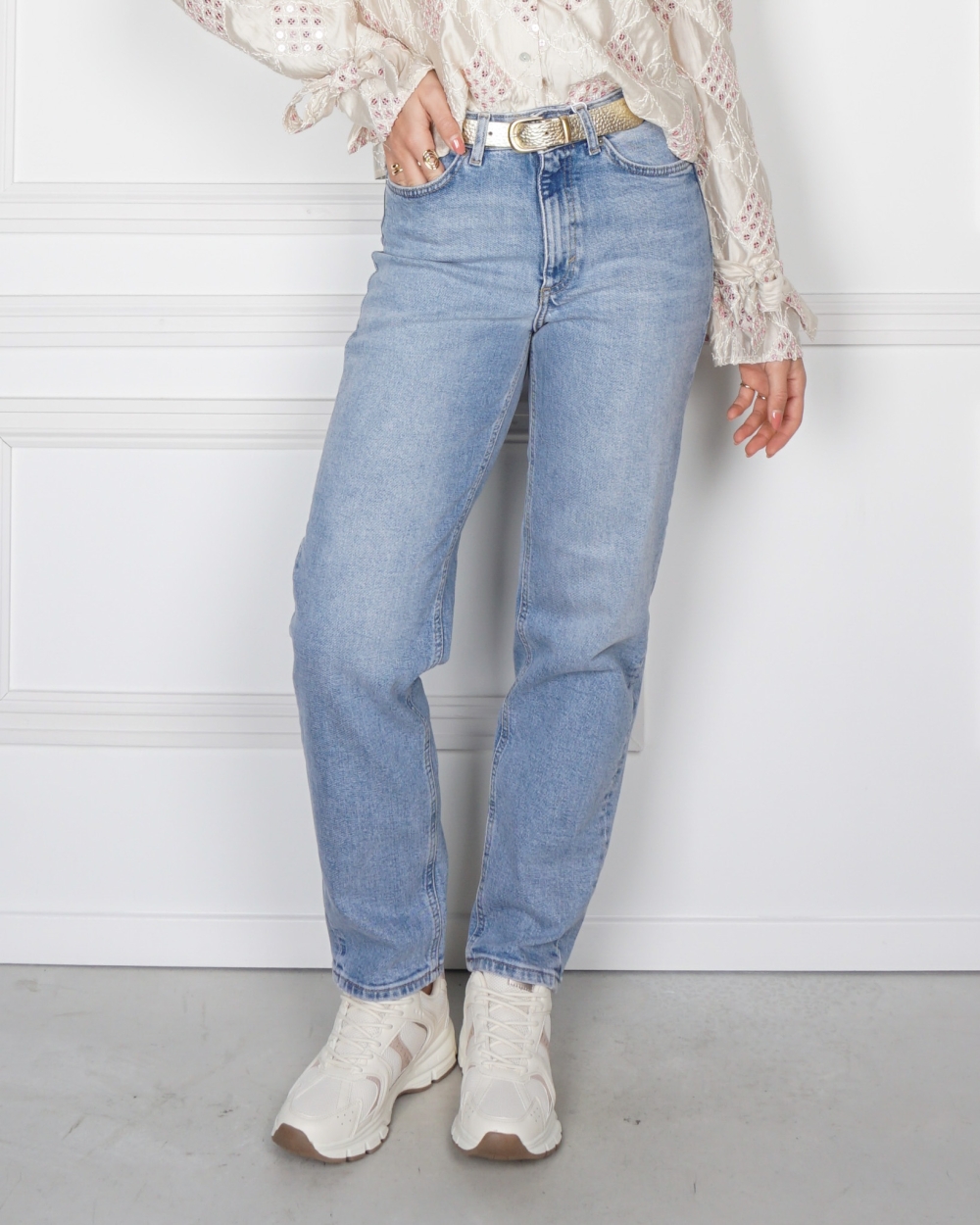 JEANS JUICY HW MOM MEDIUM BLUE
