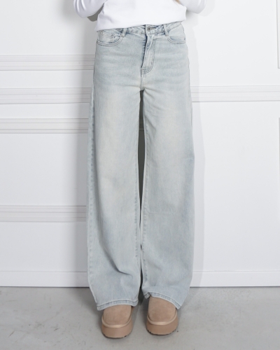 Gossip WIDE LEG JEANS BIBI GRIJSBLAUW