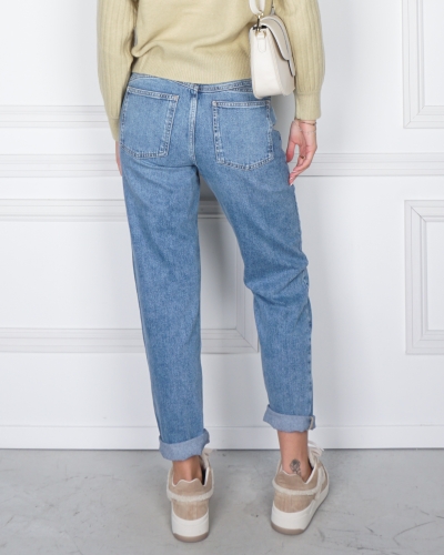 BOYFRIEND JEANS BLAUW