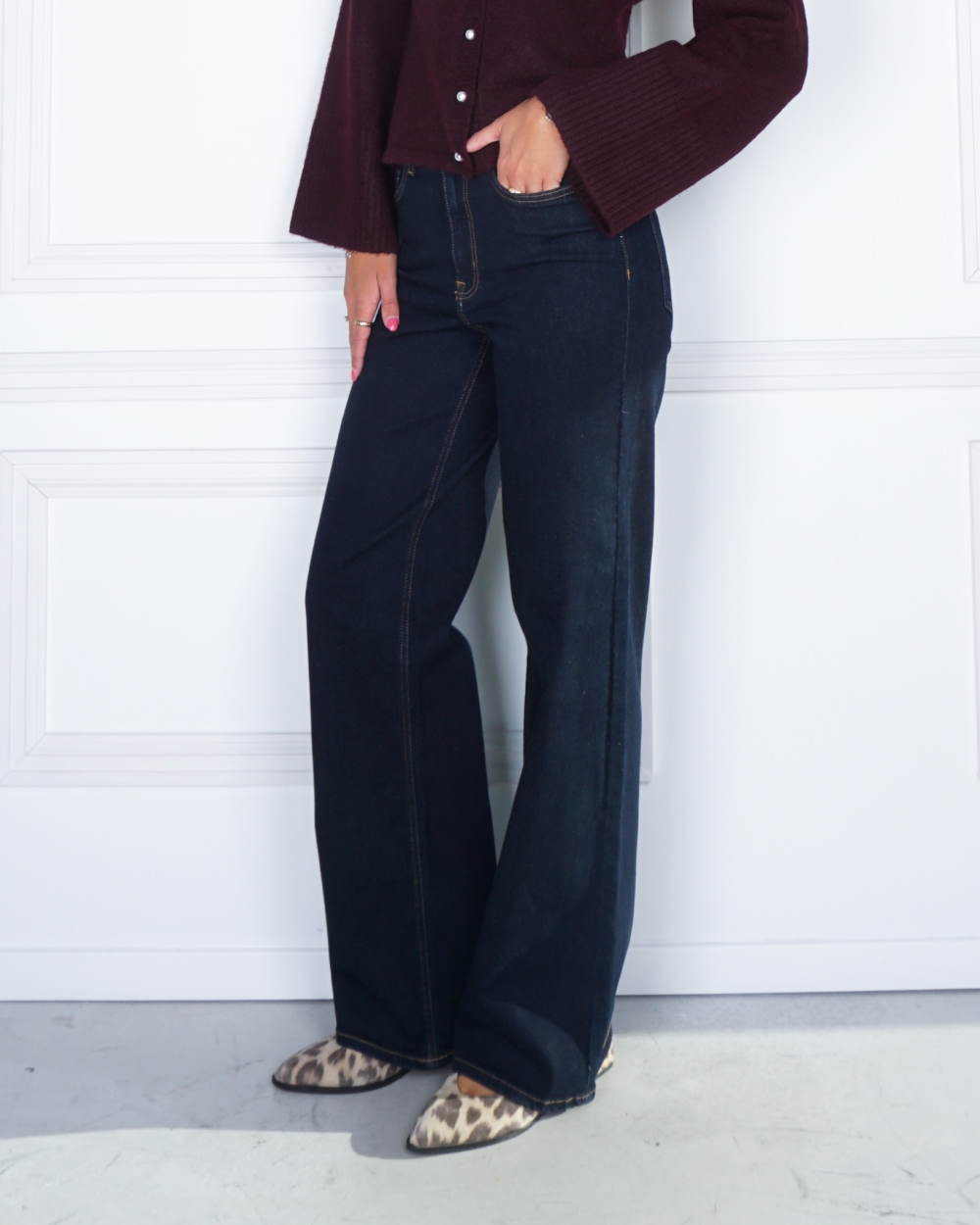 JEANS MADISON BLUSH BLAUW