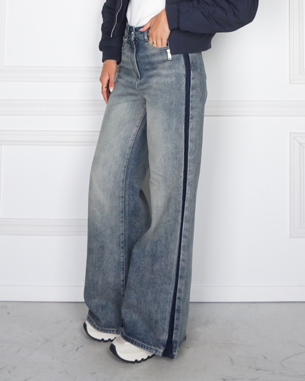 JEANS RUBY BLAUW