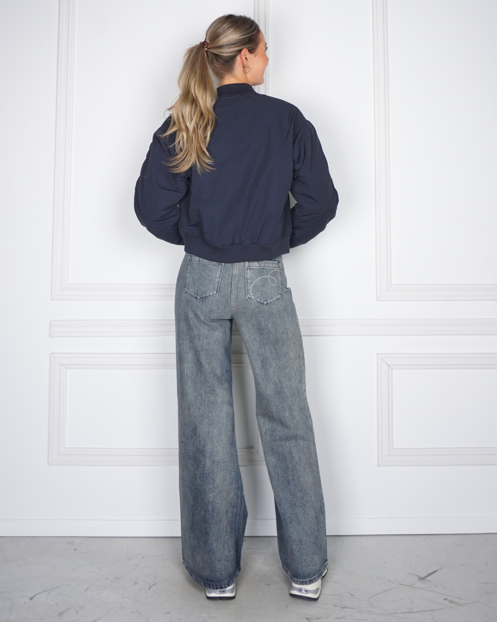 JEANS RUBY BLAUW