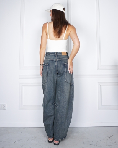 BALLOON JEANS DO DARK BLUE