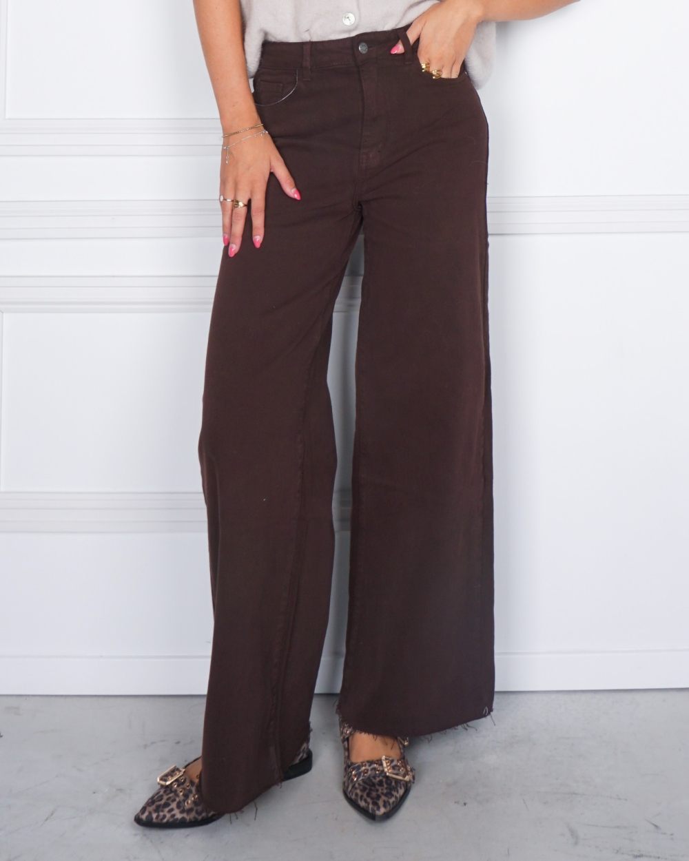 WIDE LEG JEANS LISA BRUIN