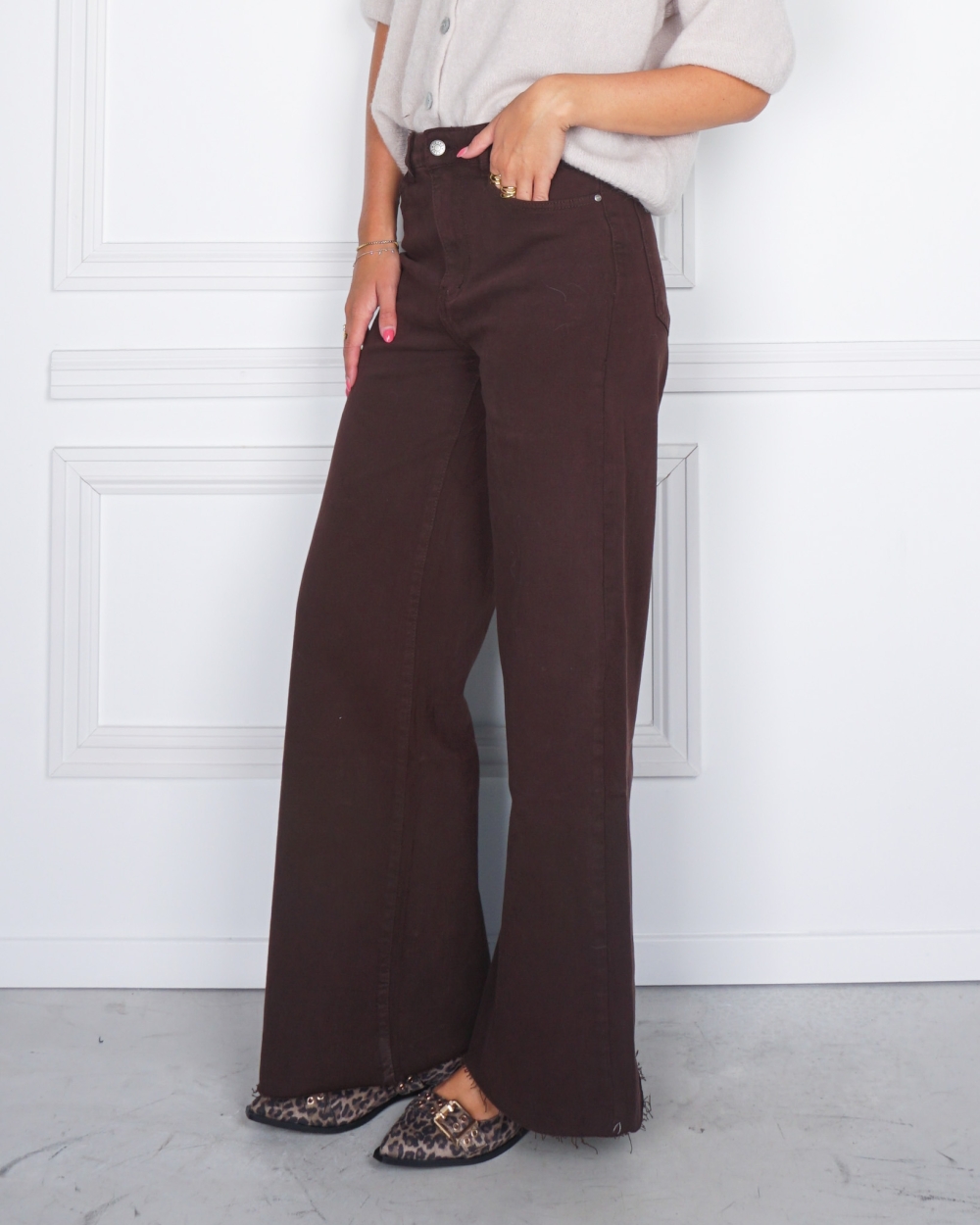 WIDE LEG JEANS LISA BRUIN