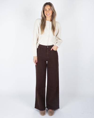 WIDE LEG JEANS TESS BRUIN
