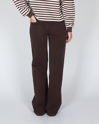 STRAIGHT JEANS TALL DONKER BRUIN