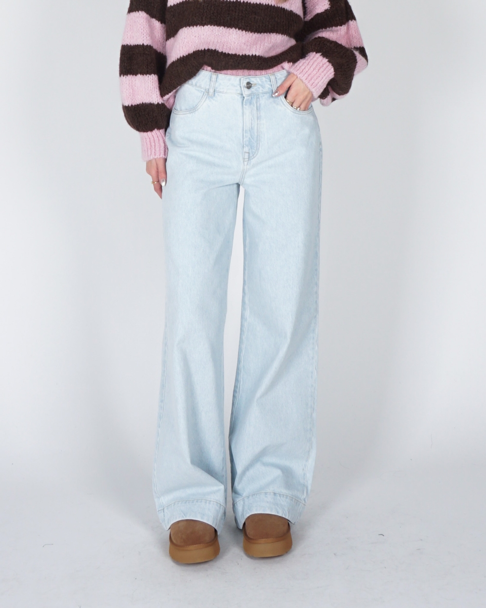 JEANS ABBY BLEACHED DENIM