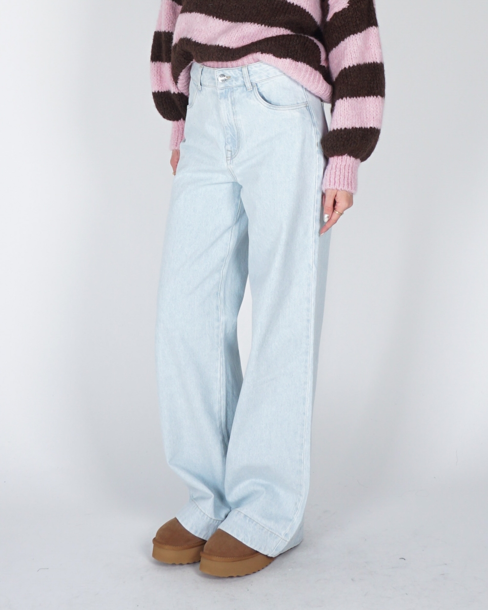 JEANS ABBY BLEACHED DENIM