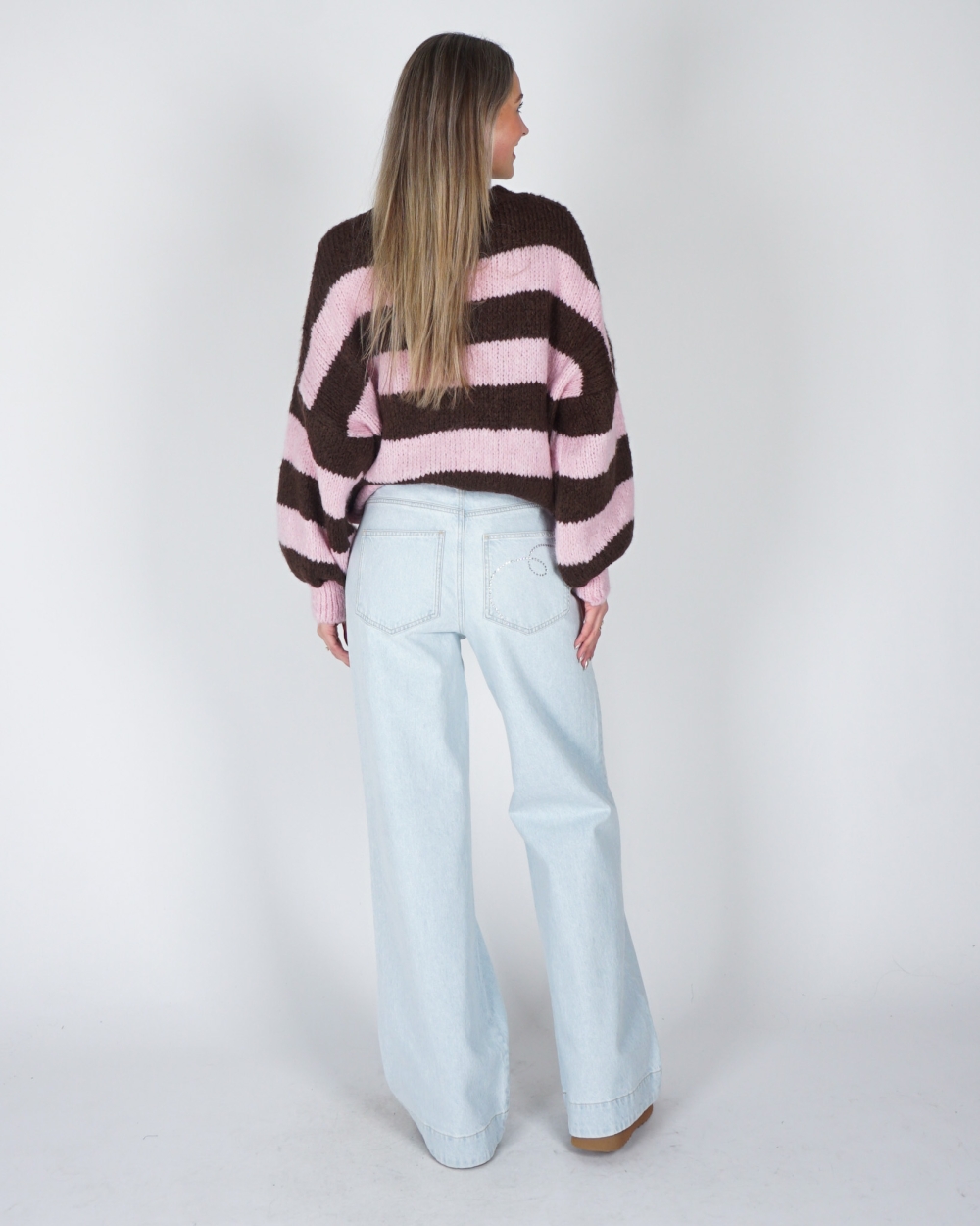 JEANS ABBY BLEACHED DENIM