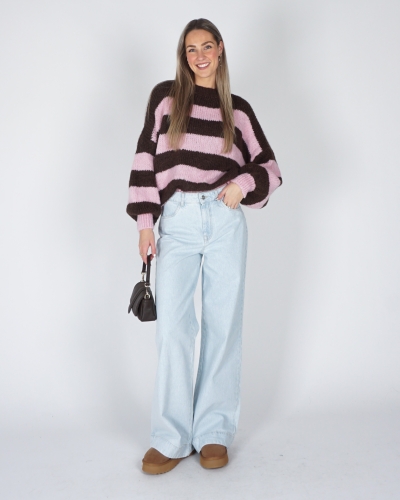 JEANS ABBY BLEACHED DENIM