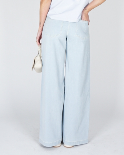 HIGH WAIST JEANS LICHT BLAUW L34