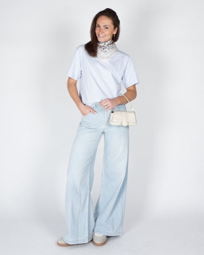 HIGH WAIST JEANS LICHT BLAUW L34