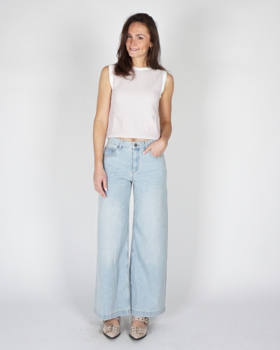 HIGH WAIST JEANS LICHT BLAUW L32