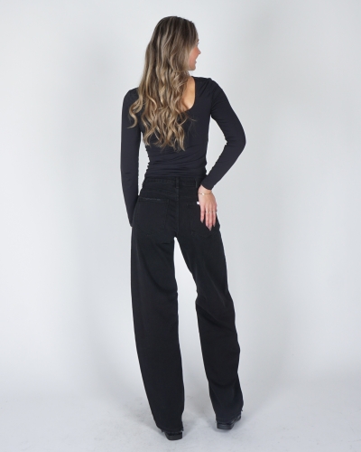 BARREL JEANS ROMY ZWART