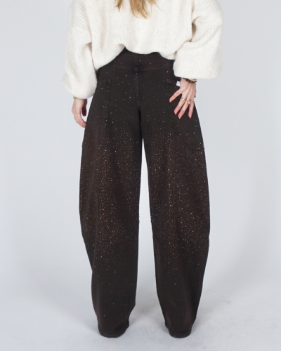 BALLOON JEANS DO STRASS BRUIN