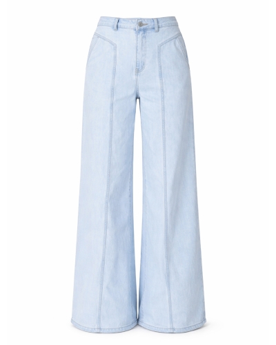 PALAZZO FIT JEANS LICHTBLAUW
