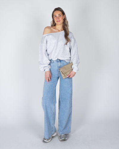 WIDE LEG JEANS SUZY LICHTBLAUW