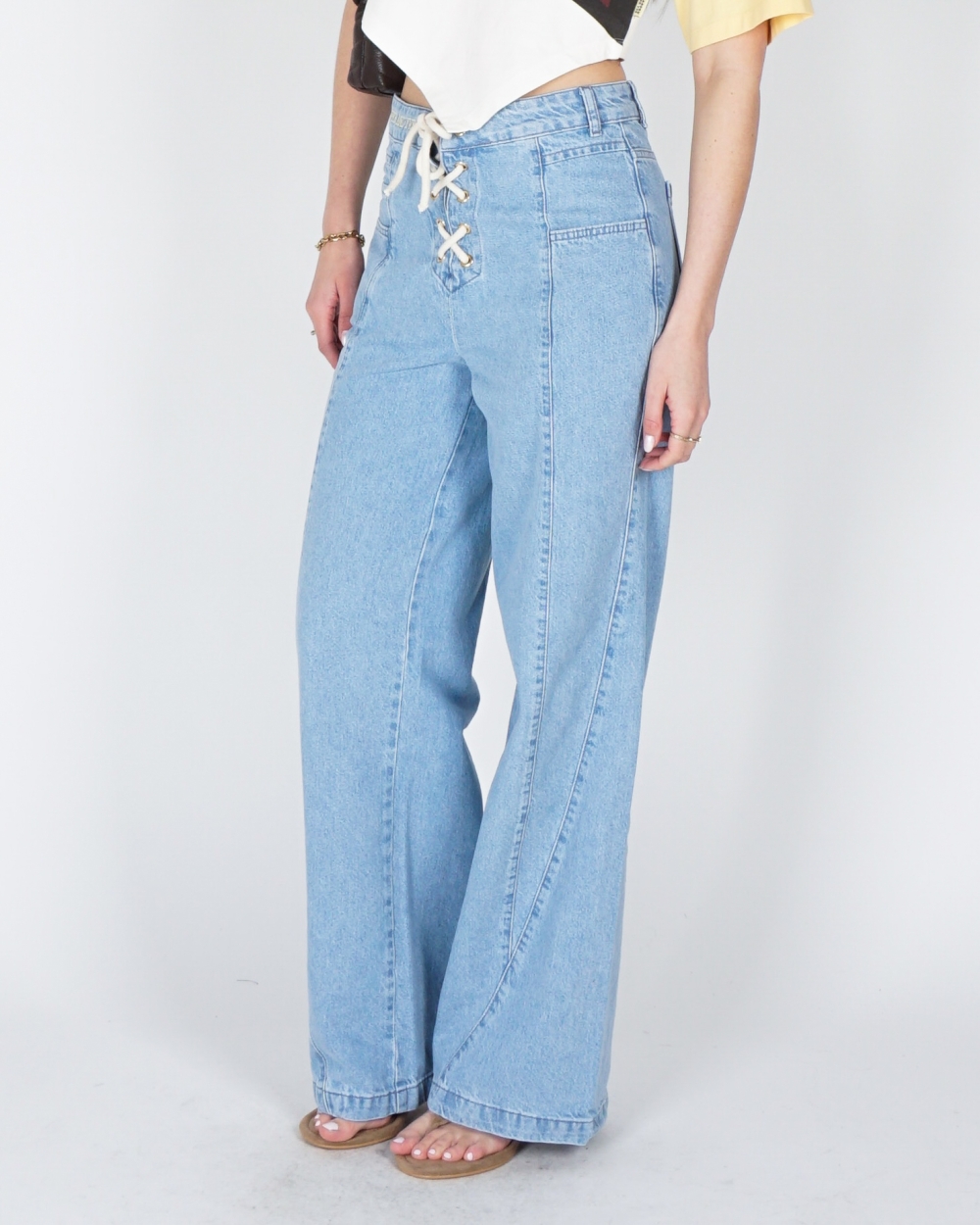 JEANS MEAVE LICHT BLAUW