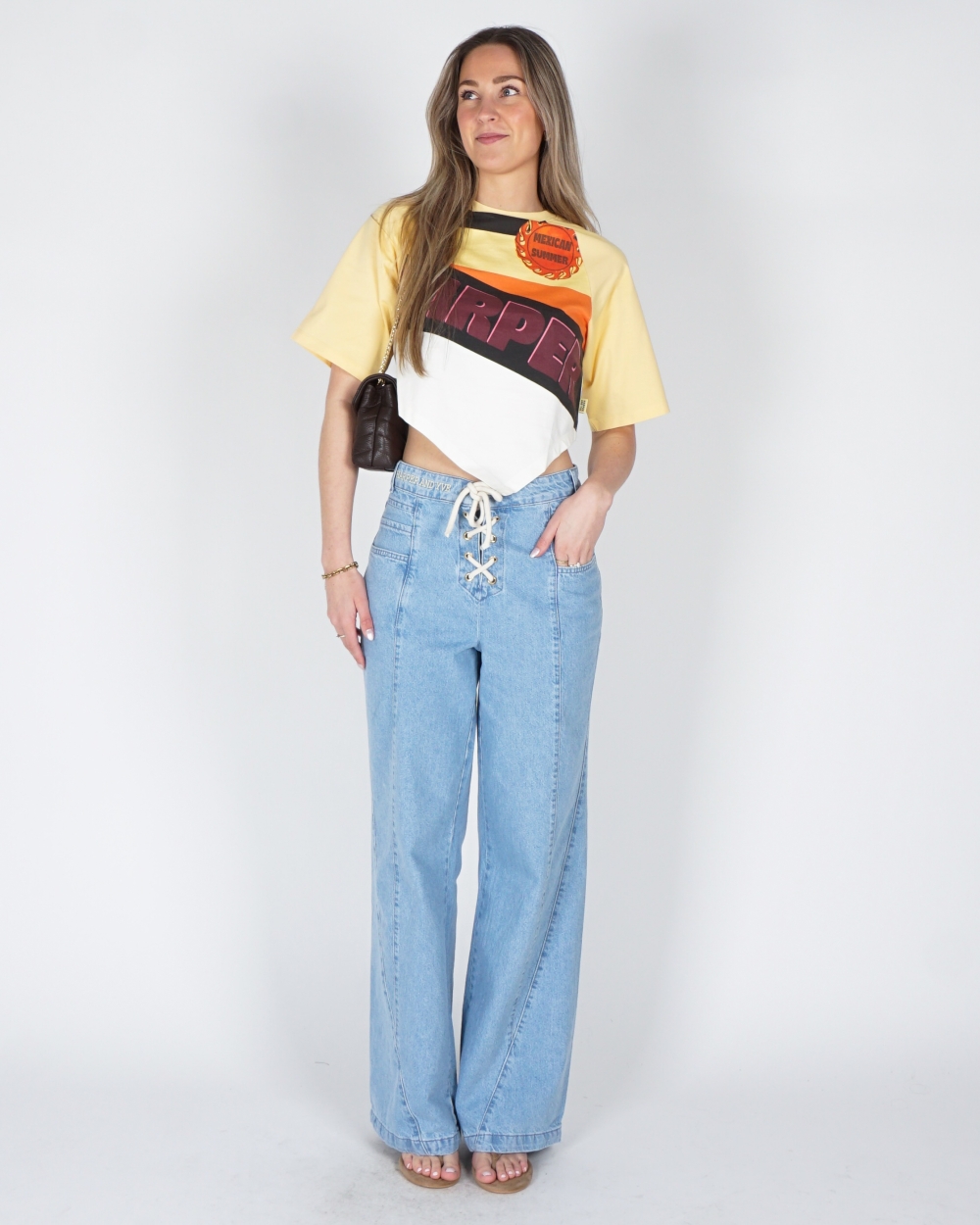 JEANS MEAVE LICHT BLAUW
