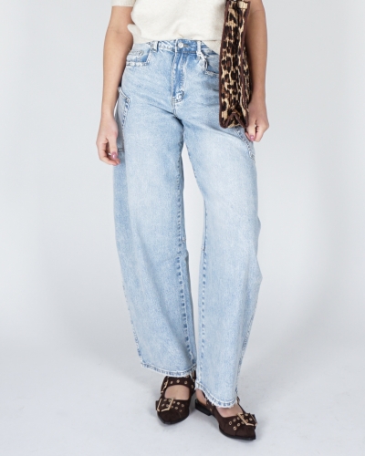 BALLOON JEANS DO LIGHT WASH
