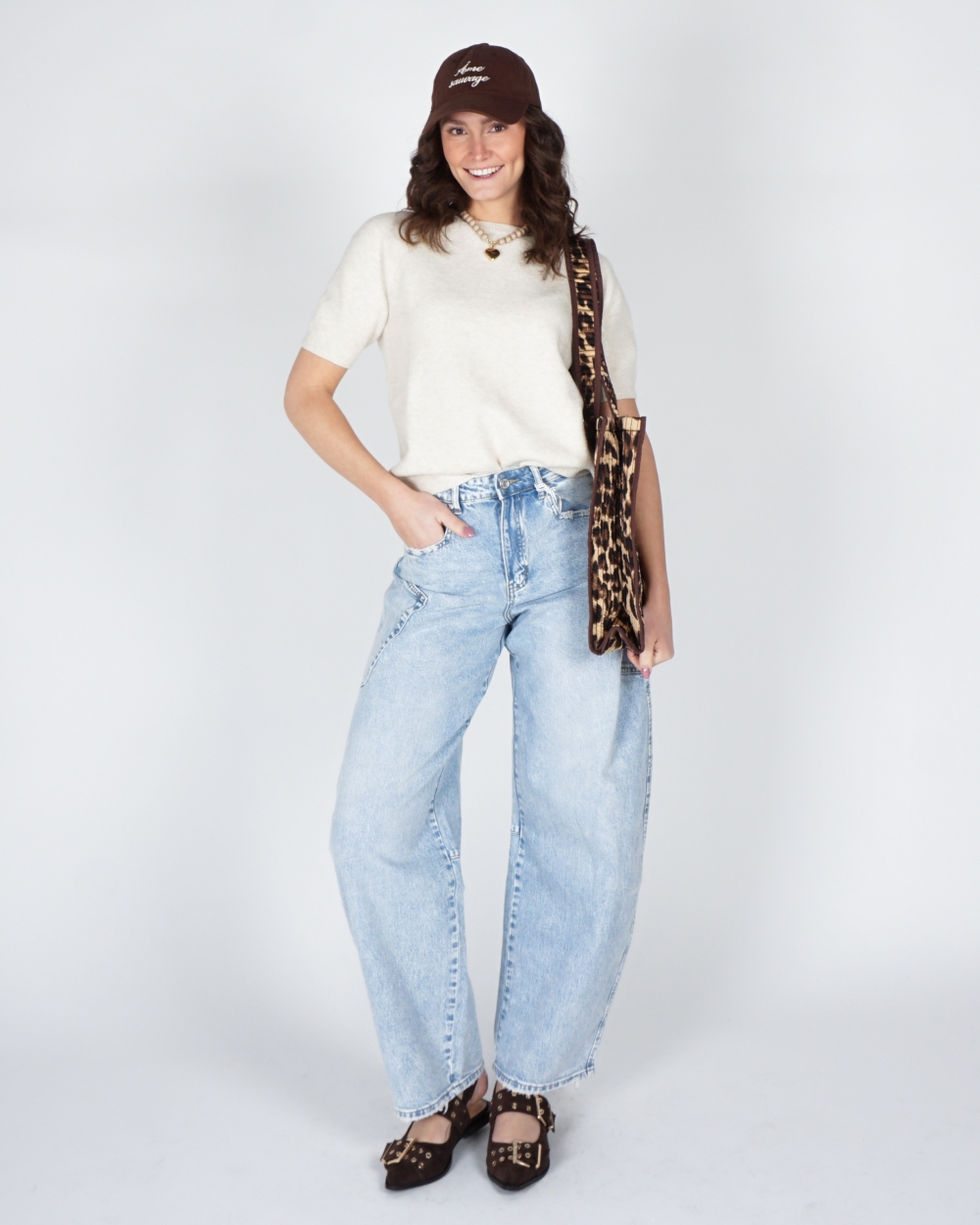 BALLOON JEANS DO LIGHT WASH