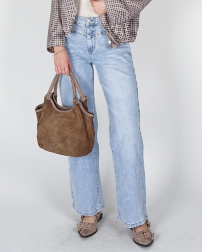 Gossip RD7379 STRAIGHT JEANS MET DETAIL
