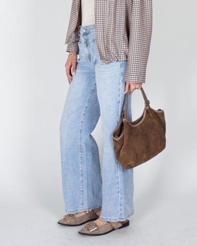 Gossip RD7379 STRAIGHT JEANS MET DETAIL