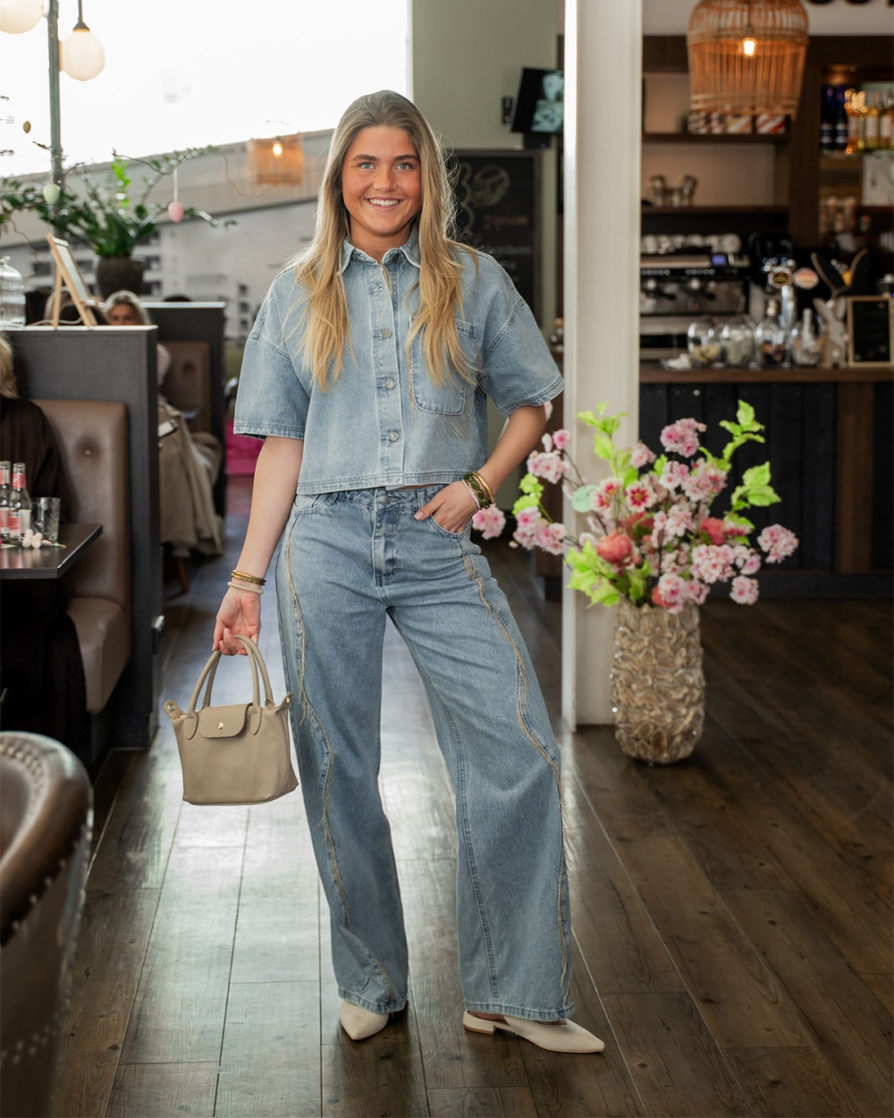 JEANS PAYTON LICHT BLAUW