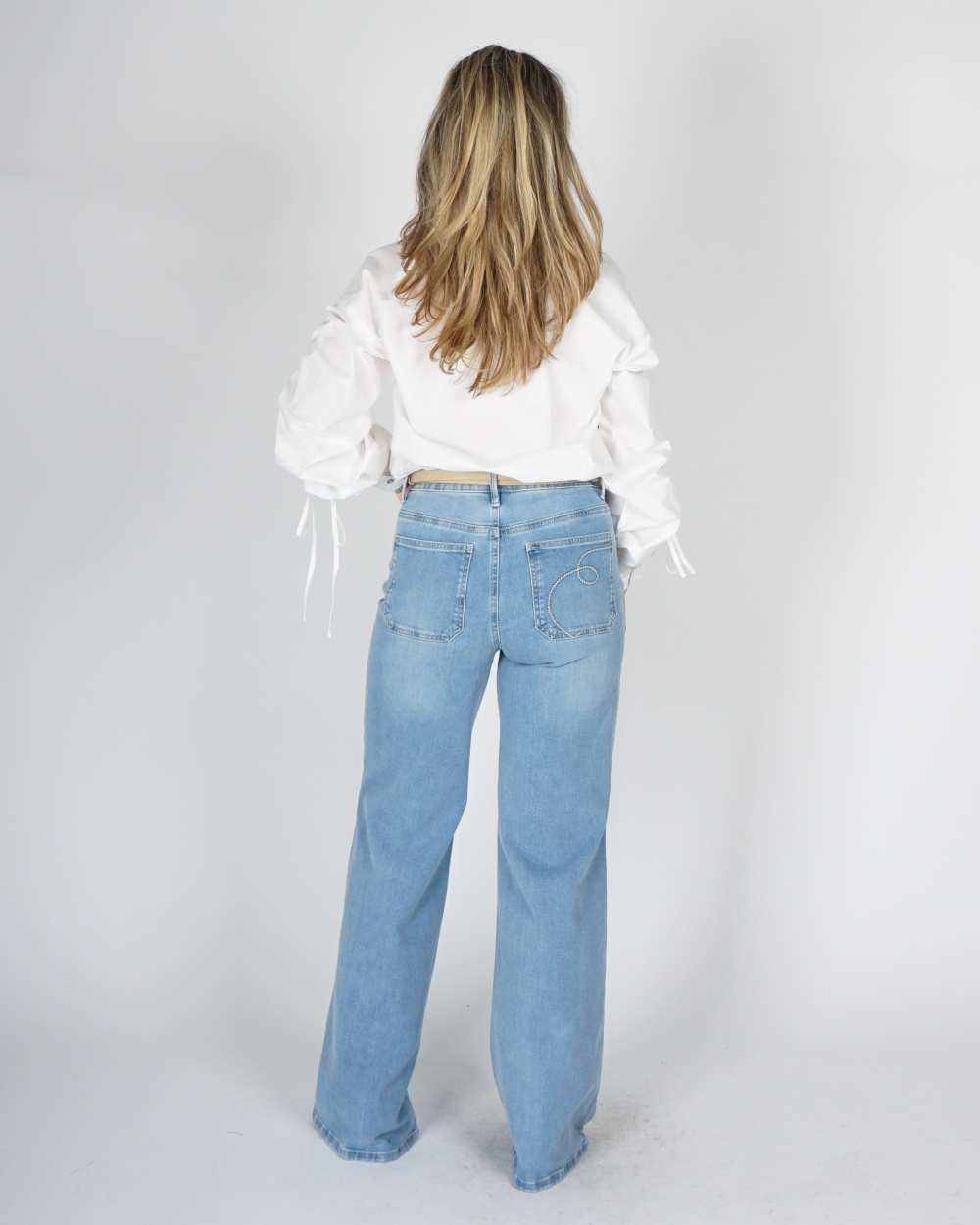 SCARLET JEANS BLAUW