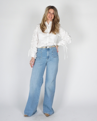 SCARLET JEANS BLAUW