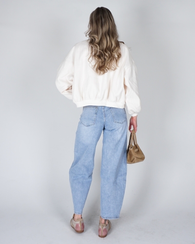 BALLOON JEANS MET DETAIL