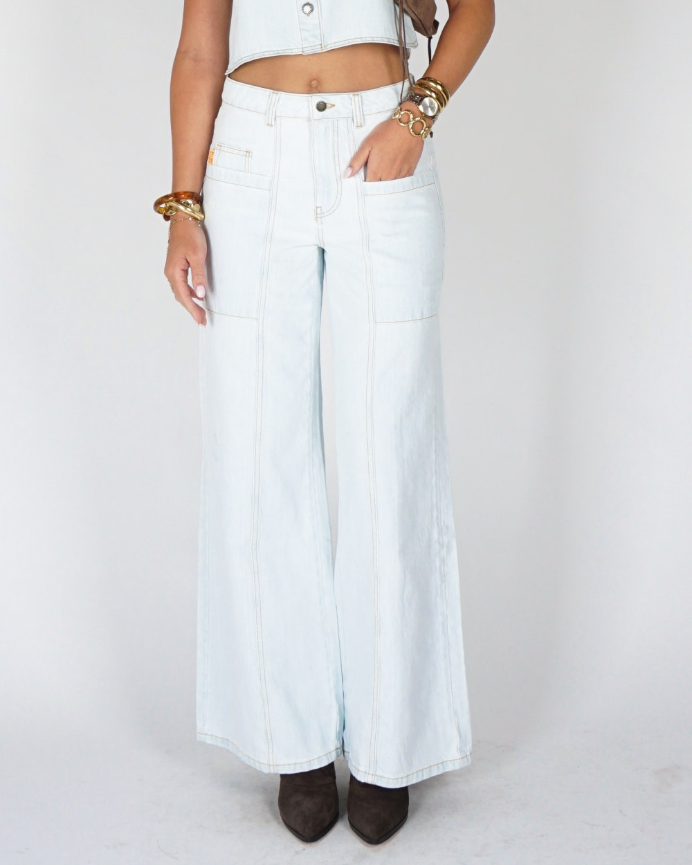 JEANS MADELYNN LICHT BLAUW