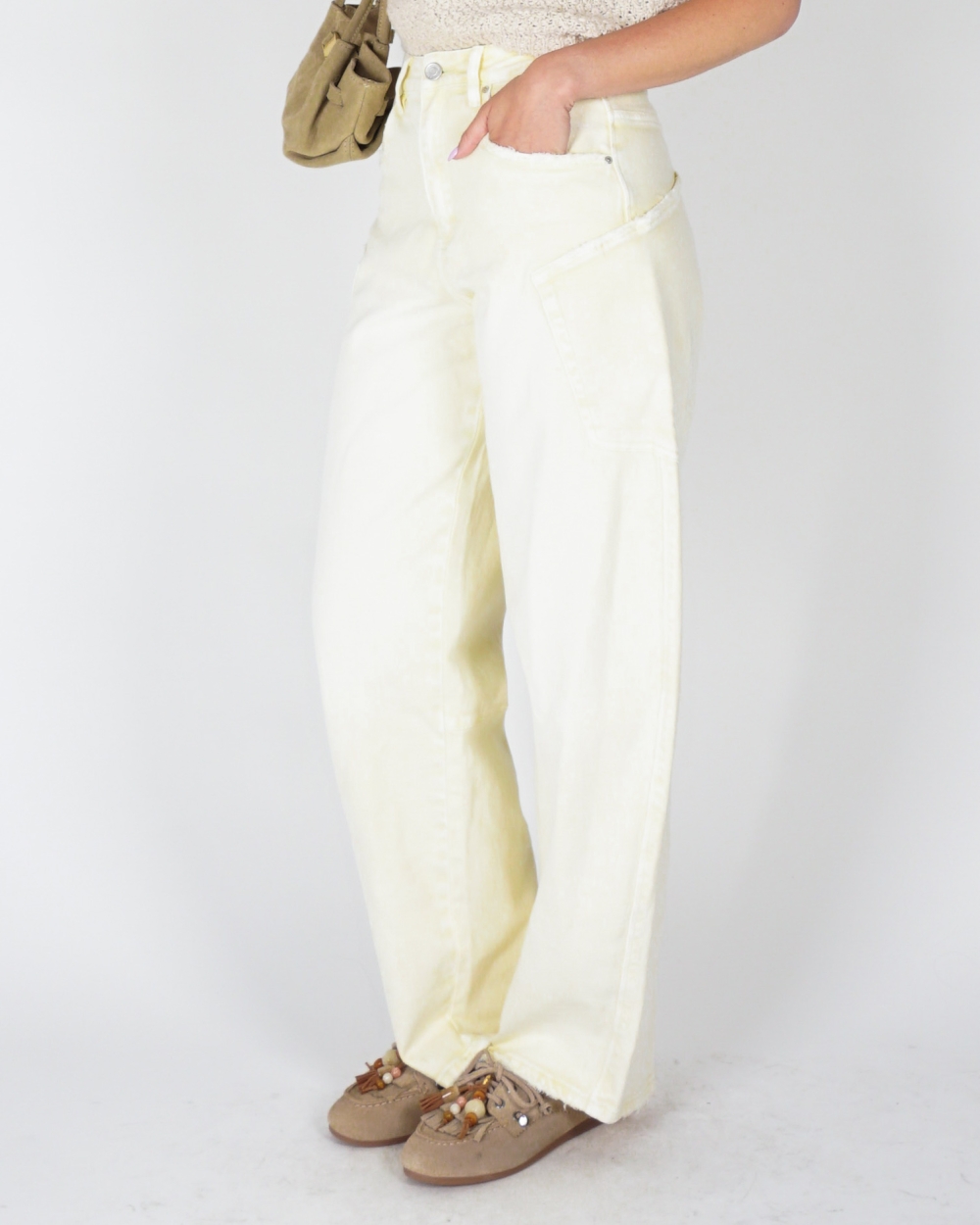 BALLOON JEANS DO LICHTGEEL