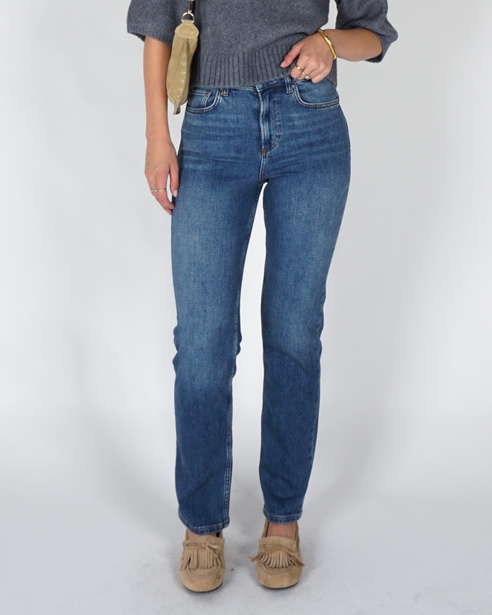 YAYA 01-311158-609 DARK BLUE DENIM