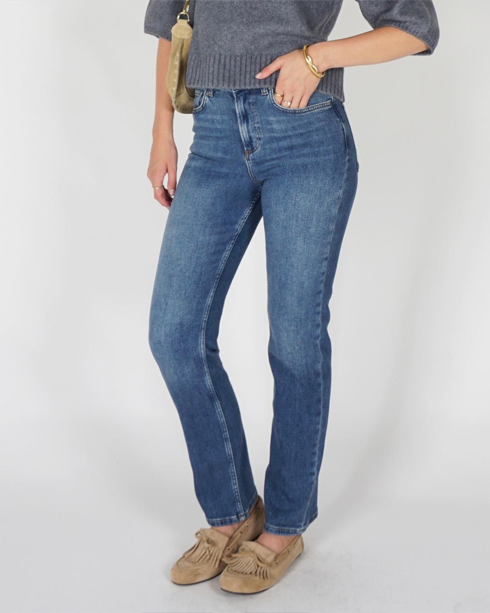 YAYA 01-311158-609 DARK BLUE DENIM