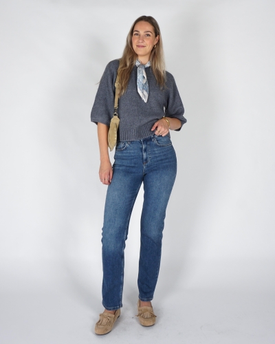 YAYA 01-311158-609 DARK BLUE DENIM