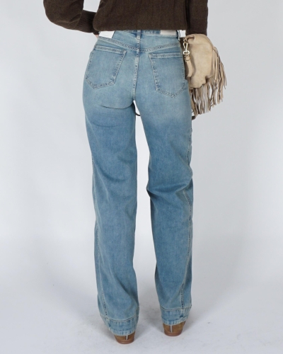 YAYA 01-311164-609 MID BLUE DENIM