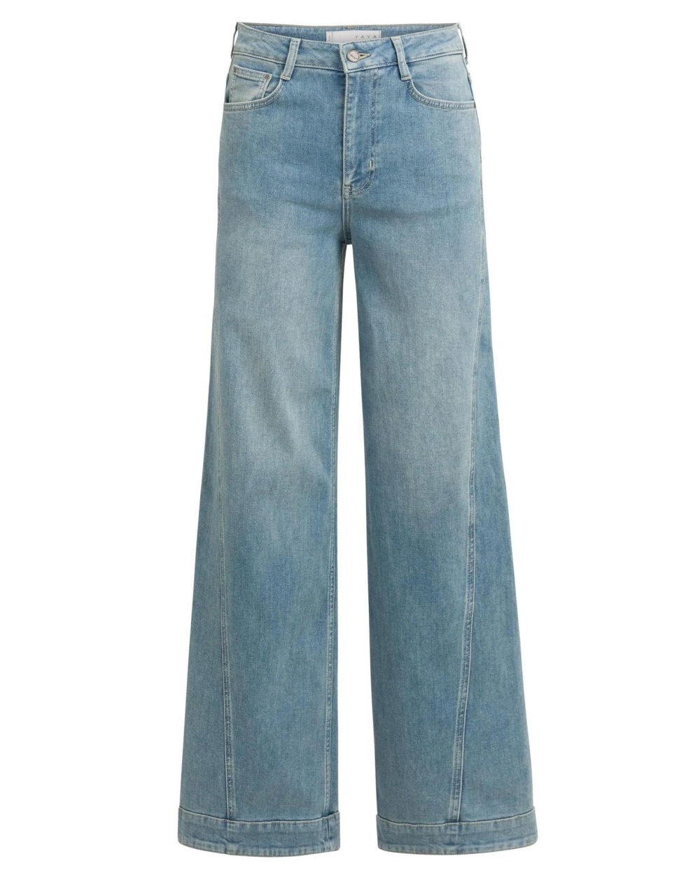 YAYA 01-311164-609 MID BLUE DENIM