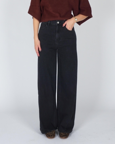 YAYA Geweven wikkelblazer met riem 01-311171-610