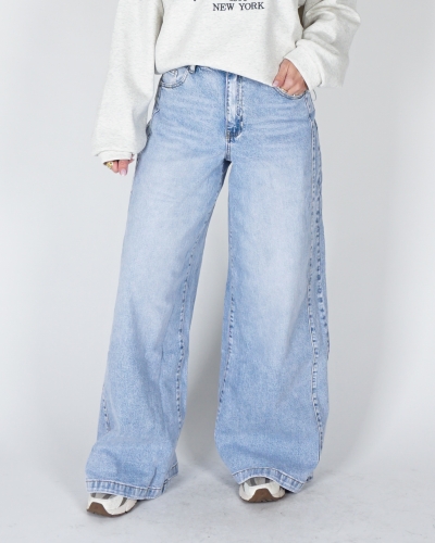 Gossip W3901 WIDE LEG JEANS MET BIES