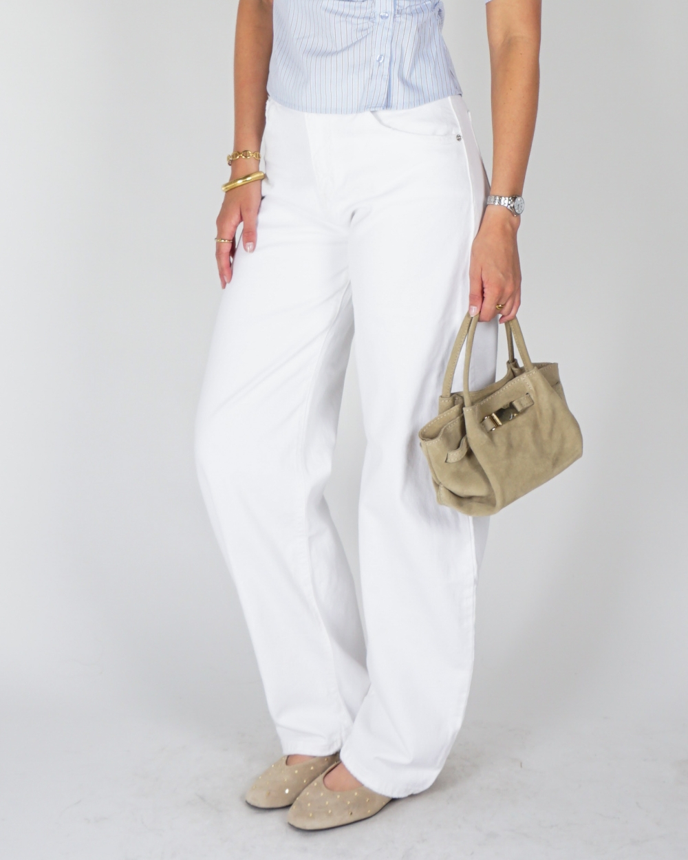 BALLOON JEANS HIGH WAISTED WIT