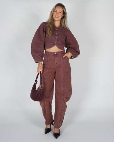 Studio Amaya PANTS RIFT Rood