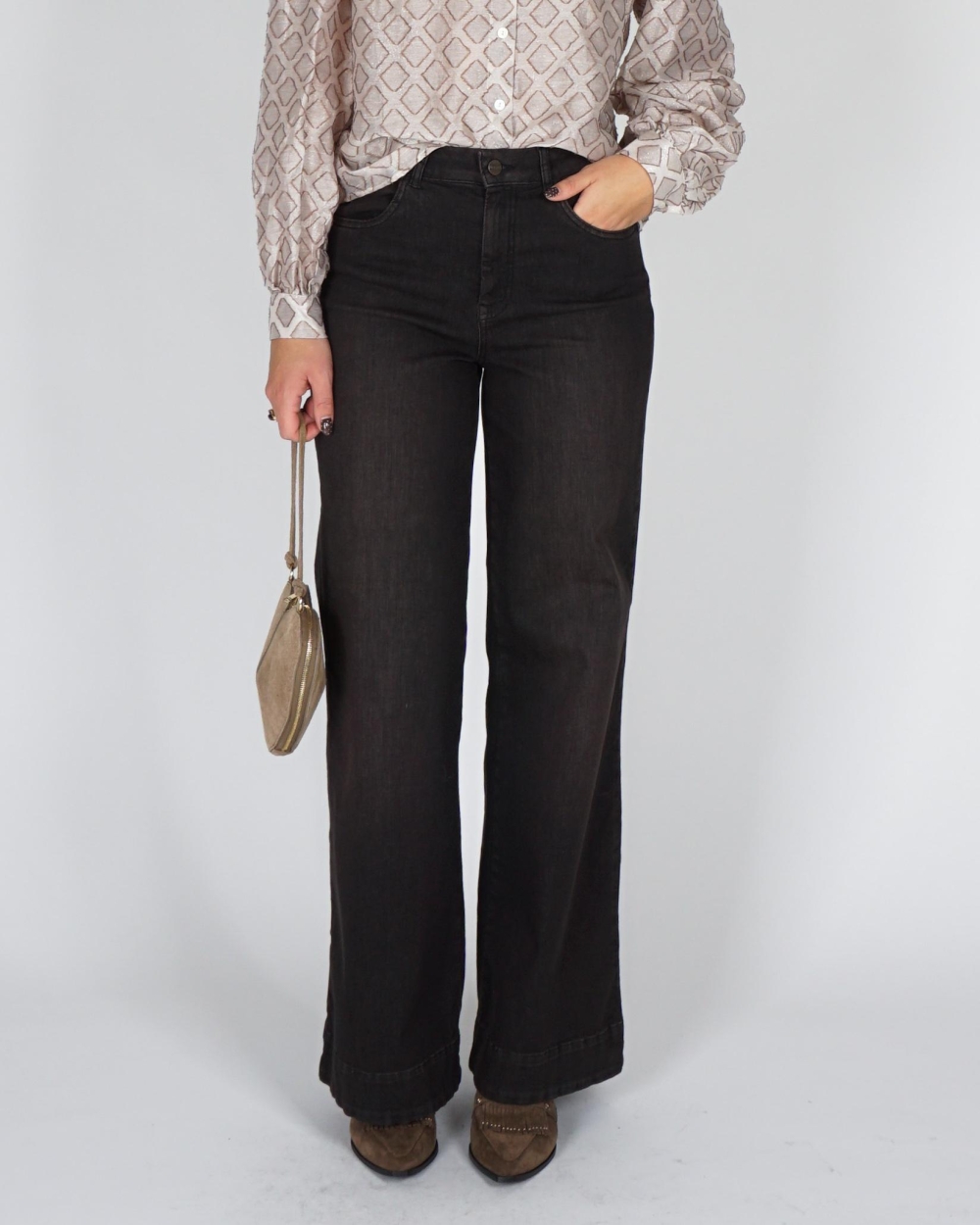 Nukus JEANS ABBY. Bruin