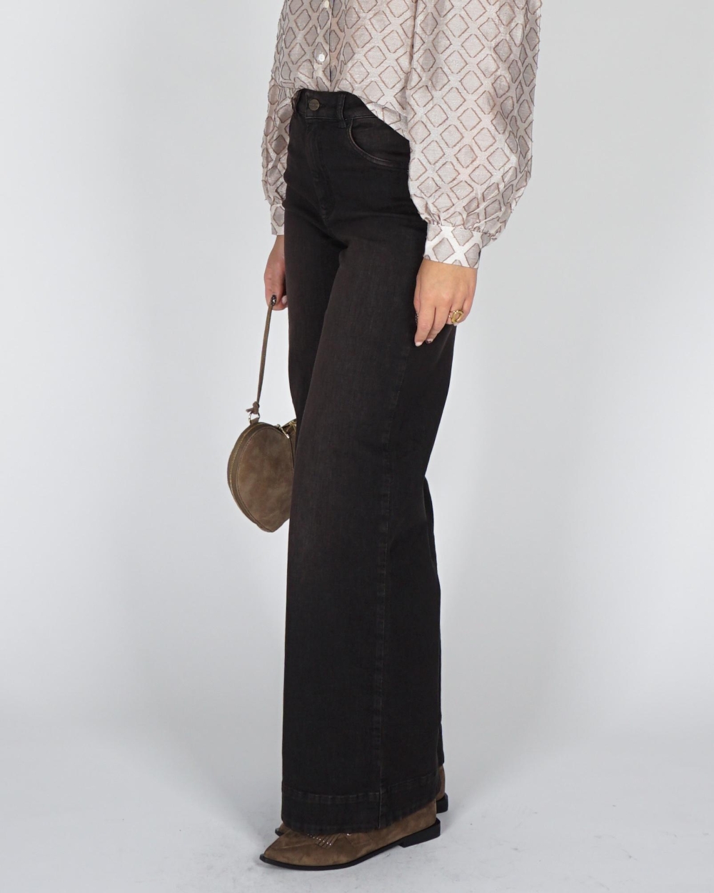 Nukus JEANS ABBY. Bruin