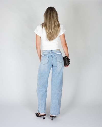 Gossip HIGH WAIST BALLON JEANS Blauw