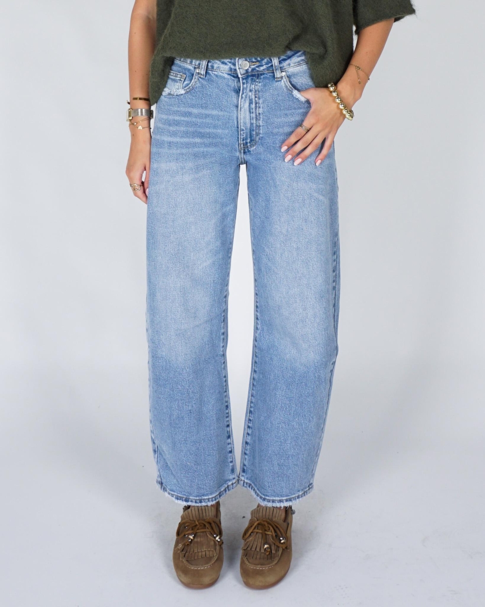 Gossip BALLON JEANS STRETCH Blauw