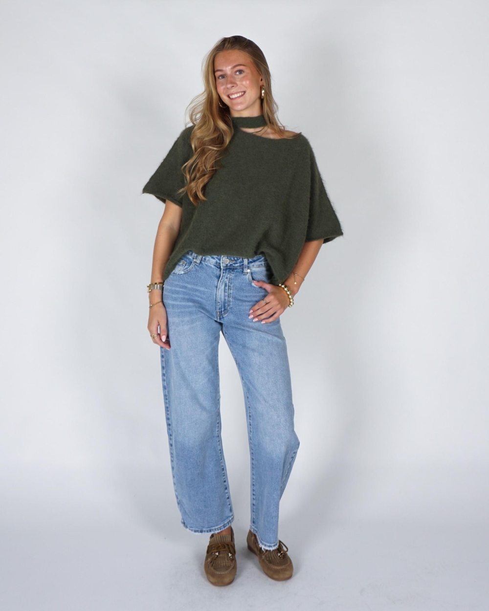 Gossip BALLON JEANS STRETCH Blauw